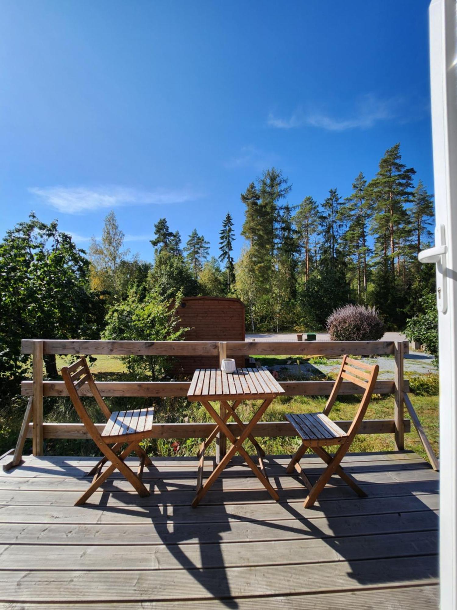 Cosy Cabin Hallstahammar Bagian luar foto